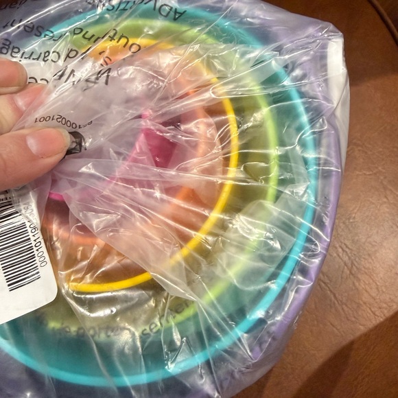 Colorful Tupperware stacking cups - Picture 2 of 3